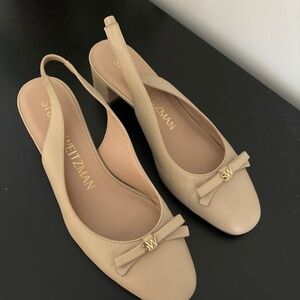Stuart Weitzman Edith block heel, size 7